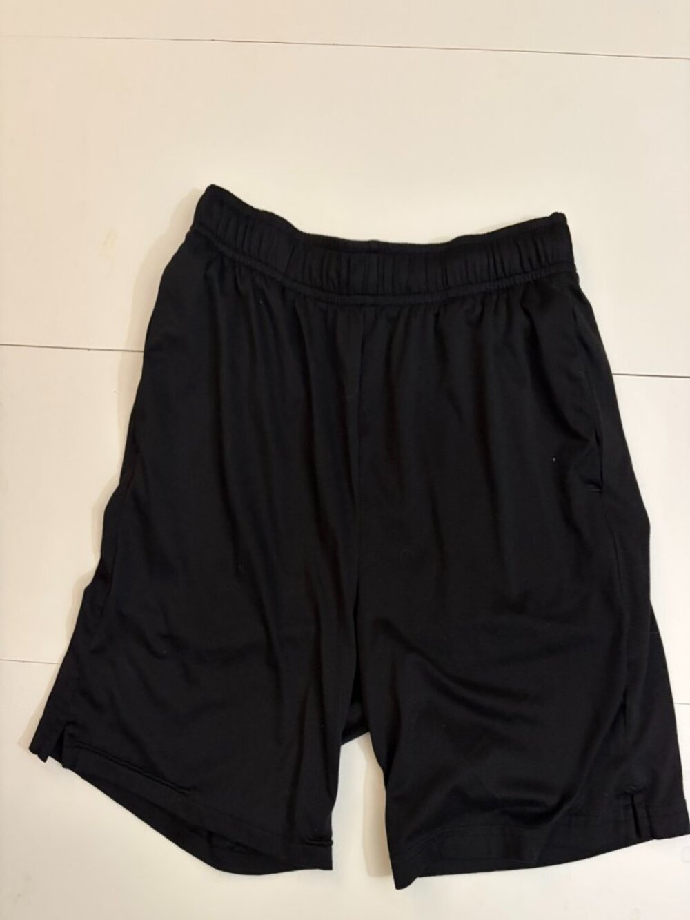 Boys Large Black Athletic Shorts